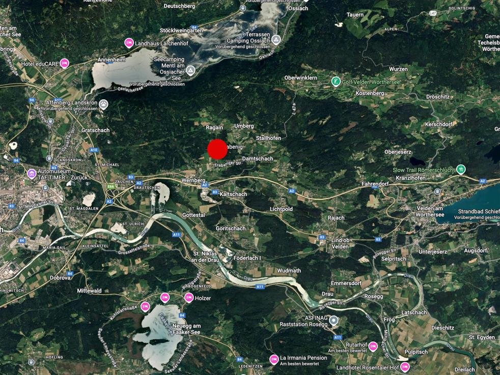 Baugrund in Premiumlage – Panoramablick über Wernberg/Villach im Kärntner Seendreieck