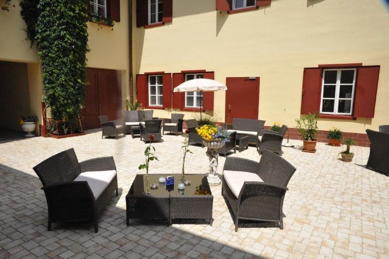 Innenhof des Vierkanthofs