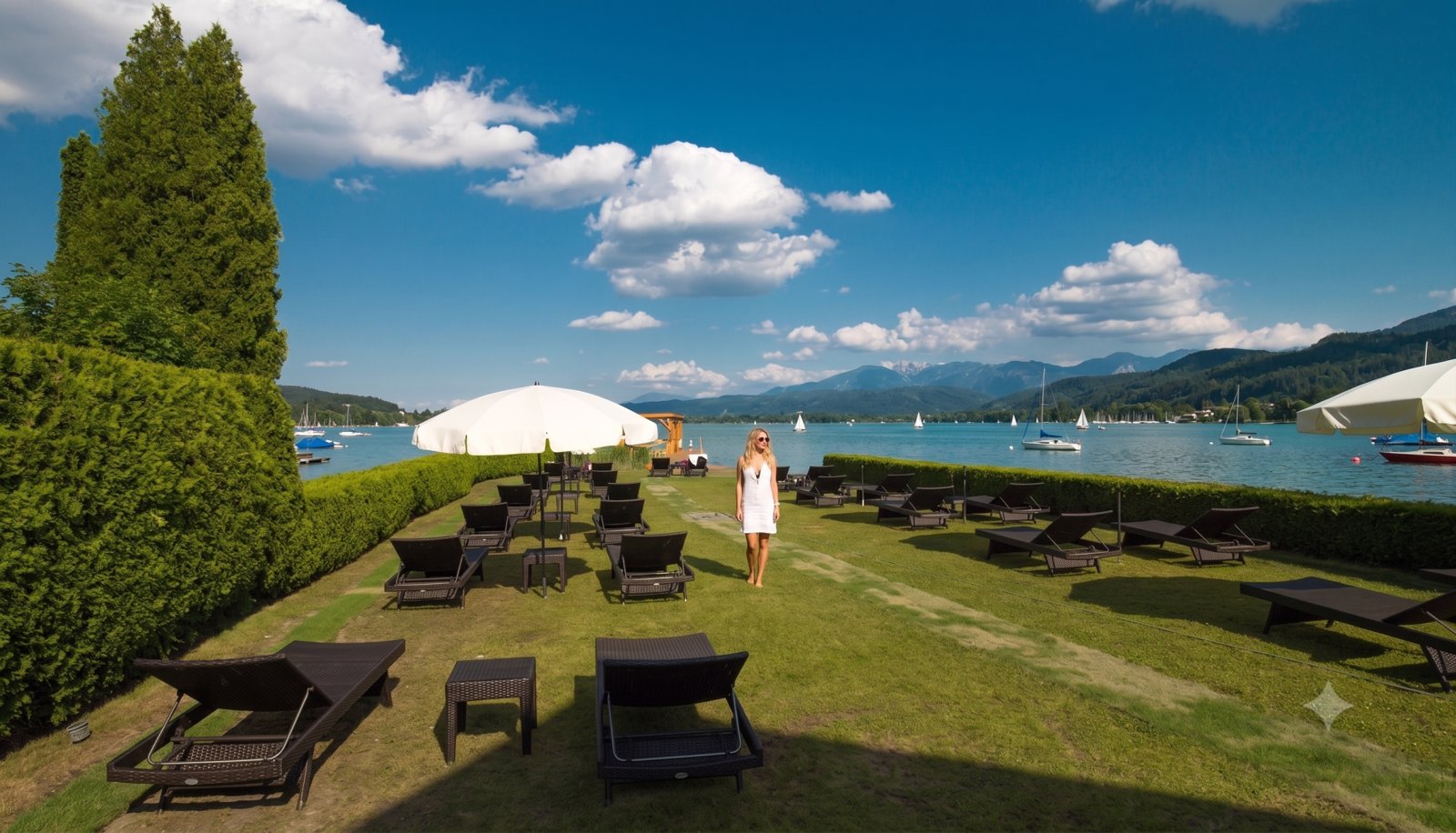 Seejuwel als Renditeobjekt – 3-Zimmer-Wohnung mit Südterrasse und eigenem Seezugang am Wörthersee