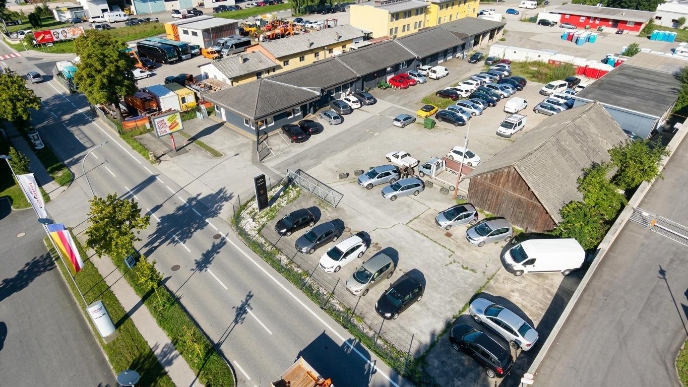 Wohnen & Gewerbe vereint: Betriebsliegenschaft mit Privatwohnung auf 3.995 m² in Villach