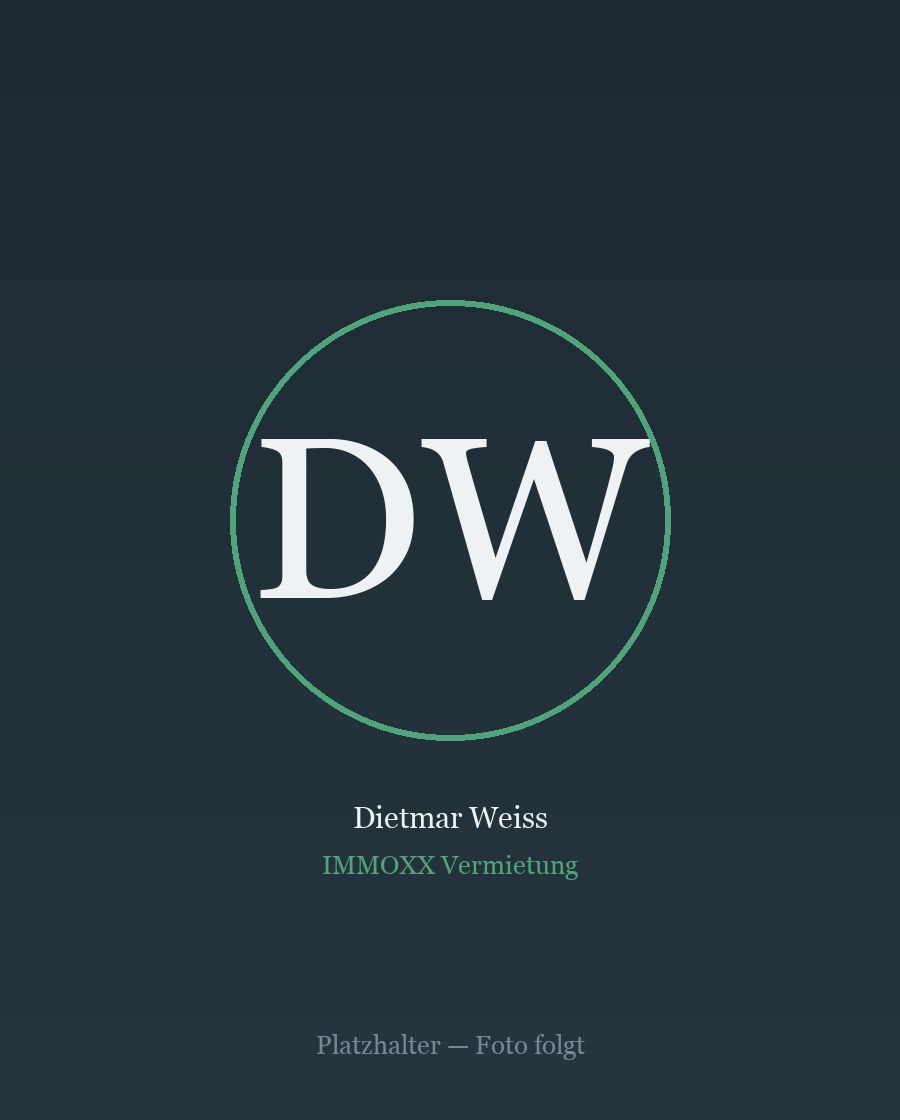 Dietmar Weiss, Vermietungsexperte bei IMMOXX