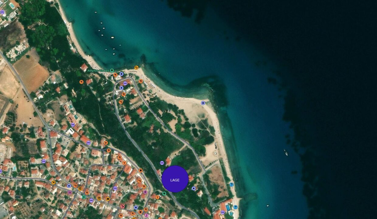 Lage direkt am Meer