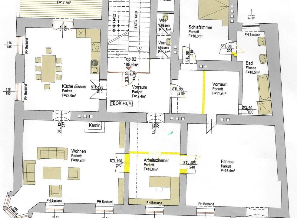 Plan Top 2 Wohnung