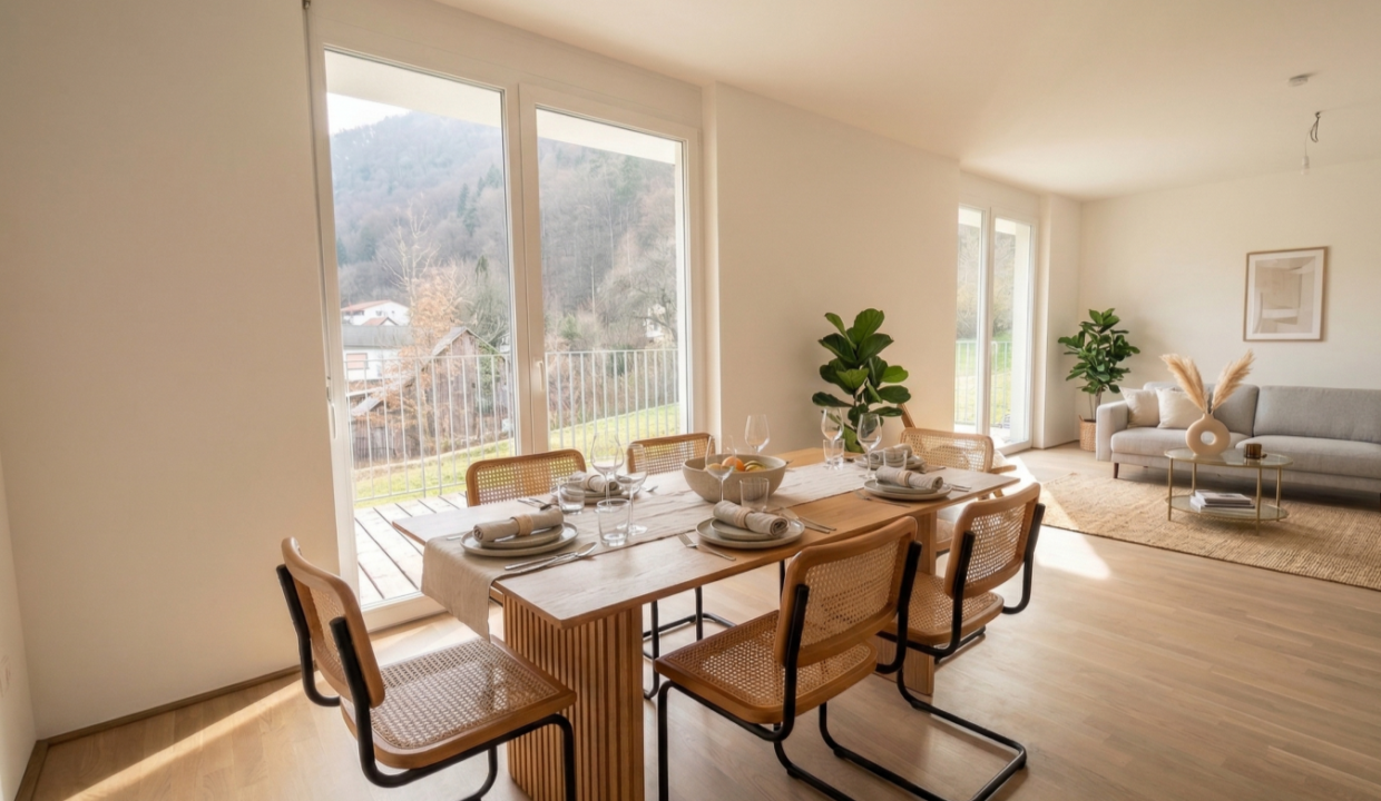 KI Staging Esszimmer
