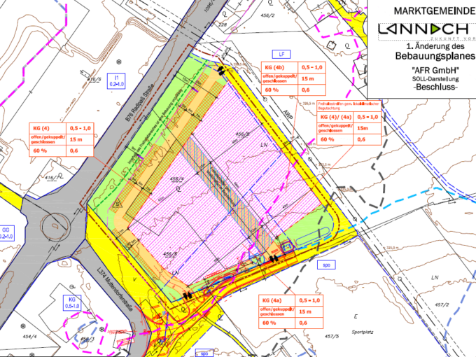 Grundstück Lannach – Gewerbegrundstück in Top Lage in Lannach ca 4.000 m²