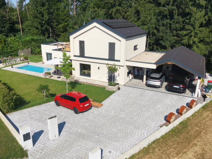 Einfamilienhaus Laßnitzhöhe – Neubau-Erstbezug 2025 in Laßnitzhöhe – Ruhelage am Waldrand, nur 3…