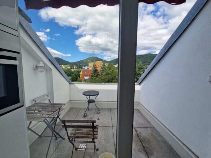 Wohnung Graz – Helle Dachgeschosswohnung mit Loft-Flair und sonniger Loggia