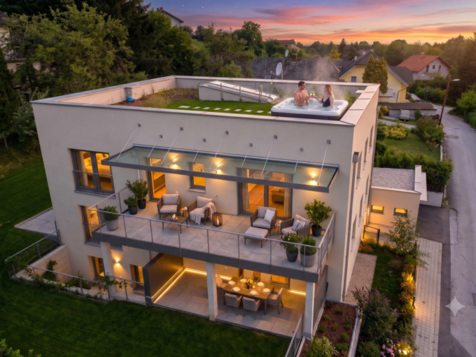 Penthouse Graz – Waltendorf – Penthousetraum in Graz/Waltendorf inklusive großer Dachterrasse