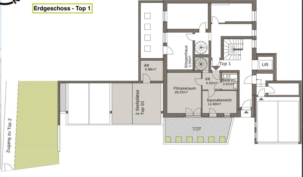 EG Top1 – Wohnung, 8042 Graz · Waltendorf