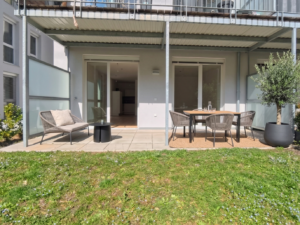 ERSTBEZUG: Hochwertige 2-Zimmer- Gartenwohnung, sofort beziehbar