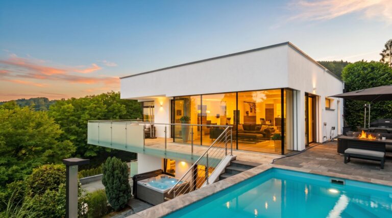 Villa am Gedersberg: 230 m² Wohnfläche, beheizter Pool, Blick auf die Koralpe