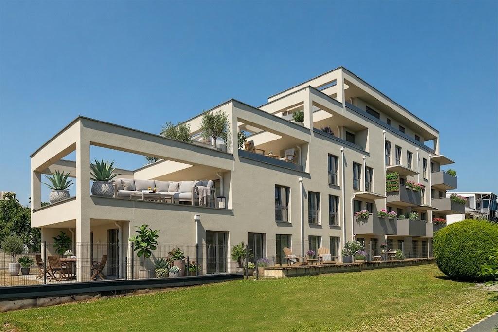 Preisreduktion!! Nur noch 1 Wohnung im 2.OG verfügbar LiveAble MGS – Top C 11 – Aussenanlage IMMOXX