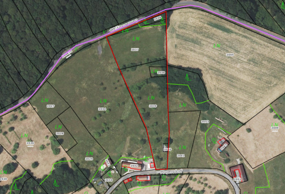 Kataster Ortsbild Mogersdorf II – Grundstück, 8382 Mogersdorf