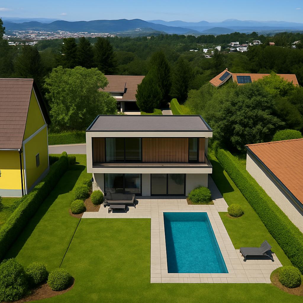Neuer Preis – Baugrund mit Aussichts- und Bestlage in St. Peter – Mögliche Bebauung.