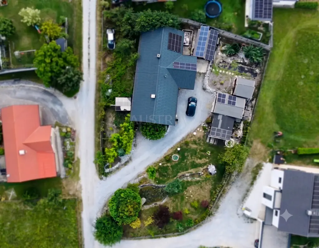 Luftbild – Einfamilienhaus, Höllberg 7, 8151 Hitzendorf