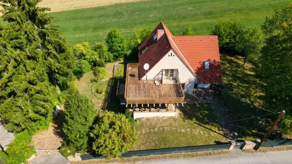 Luftbild – Einfamilienhaus, 8045 Graz · Andritz
