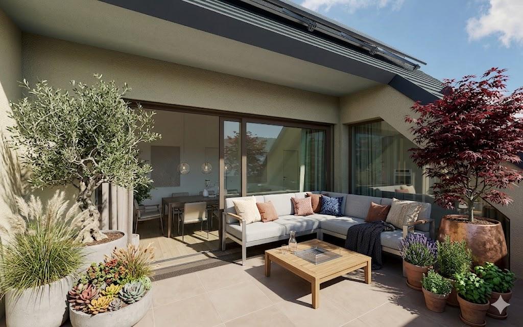 PURE ON THE MUR RIVER – unser neues Wohnprojekt an der Mur – Dachterrasse TOP 38; MP