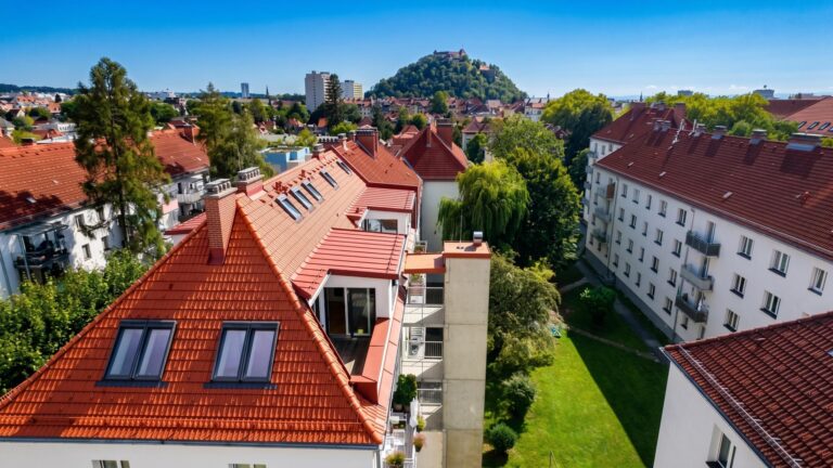 Galerie-Penthouse "Schlossbergblick-Nord" mit Dachterrasse in Grazer Bestlage – Geidorf