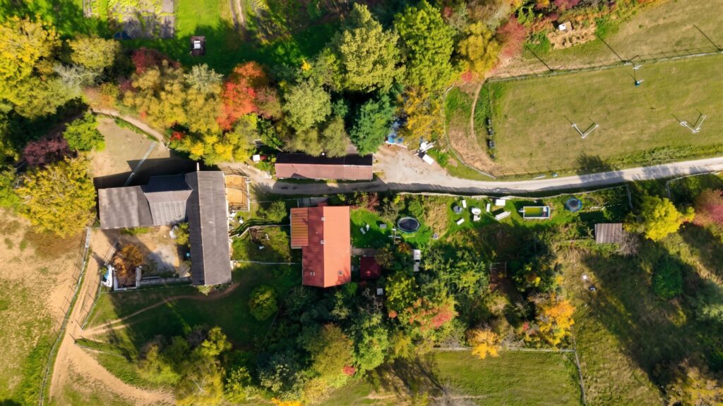Vogelperspektive – Einfamilienhaus, 8321 St. Margarethen an der Raab