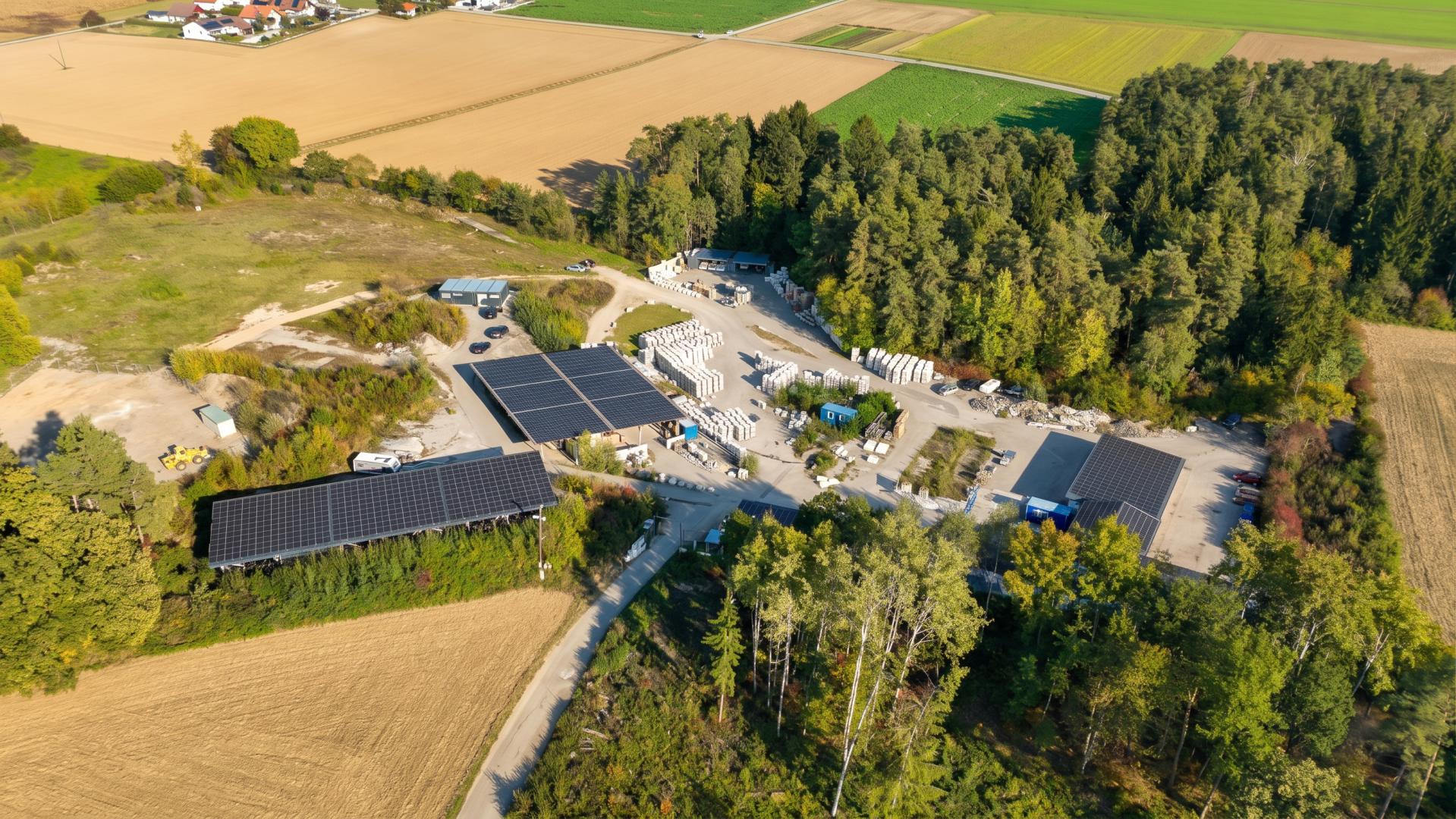 Gewerbepark bei Klagenfurt: 450 kWp PV + 1-MW-Netzanschluss