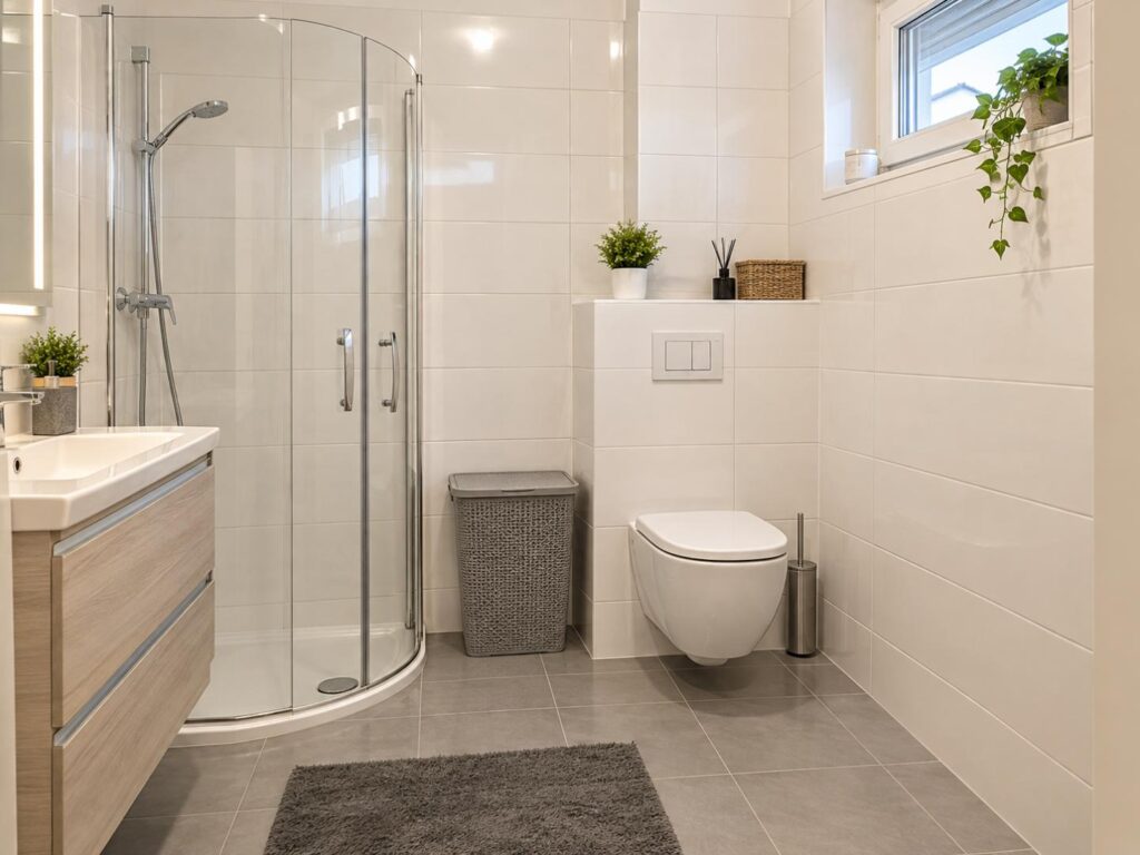 Badezimmer – Wohnung, Feldbacherweg 6, 8141 Premstätten