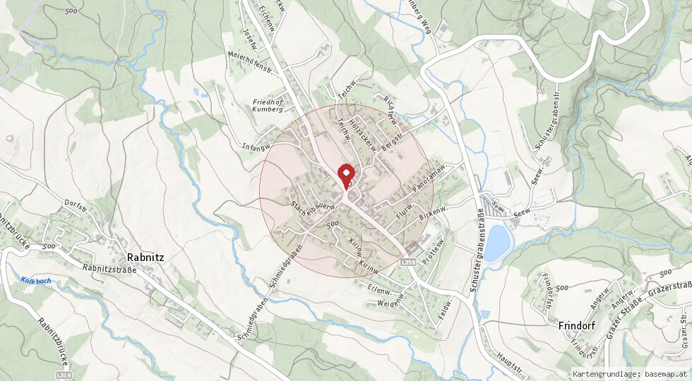 Lage 8062 Kumberg – Umgebungskarte