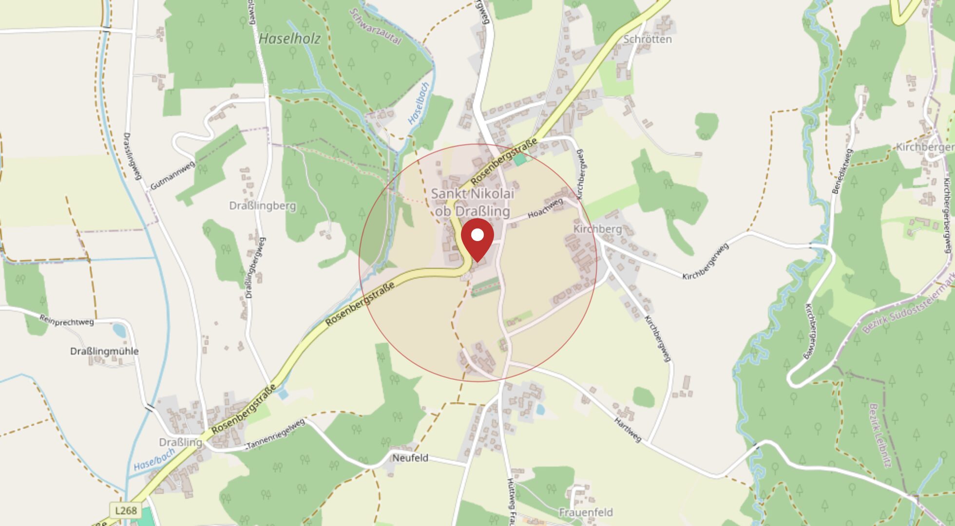 Lage Nr. 144, 8422 St. Nikolai ob Draßling · OpenStreetMap
