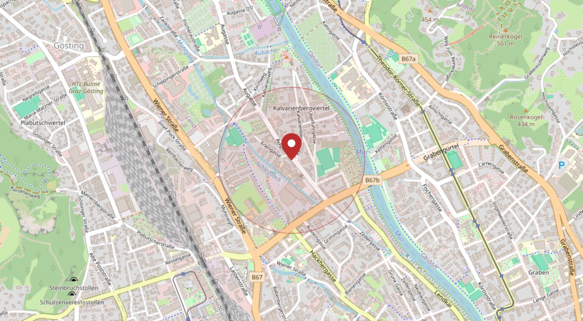 Lage Augasse 1, 8020 Graz · OpenStreetMap