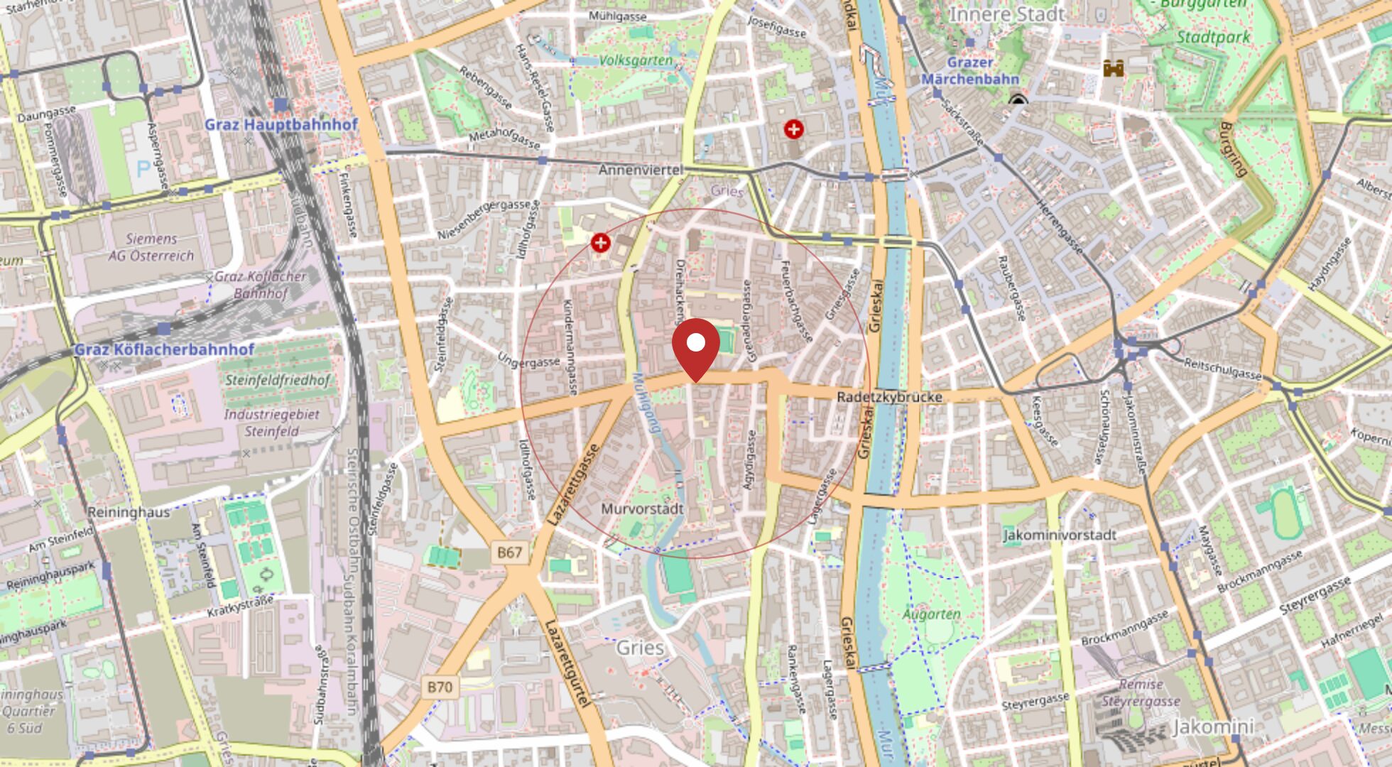 Lage Rösselmühlgasse 15, 8020 Graz · OpenStreetMap