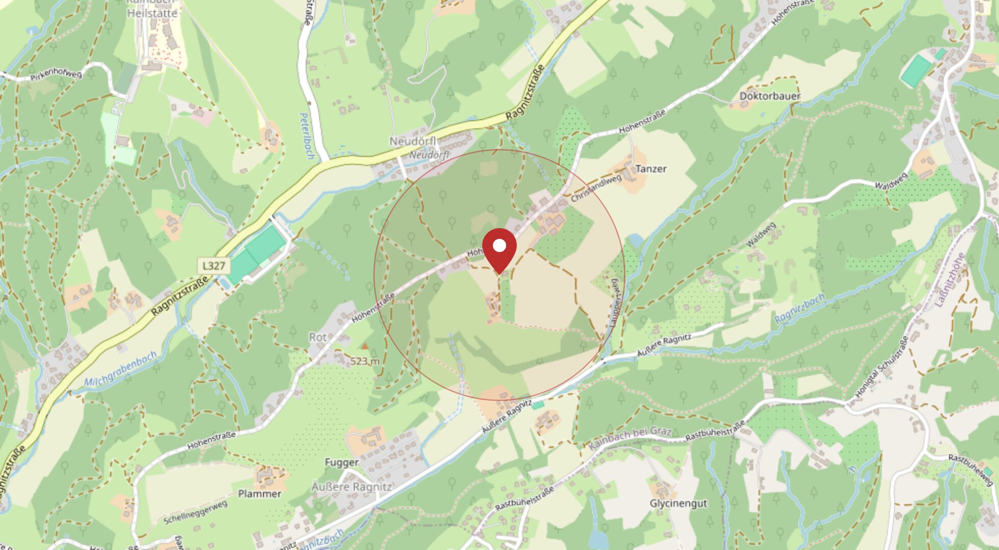 Lage 8010 Graz · OpenStreetMap