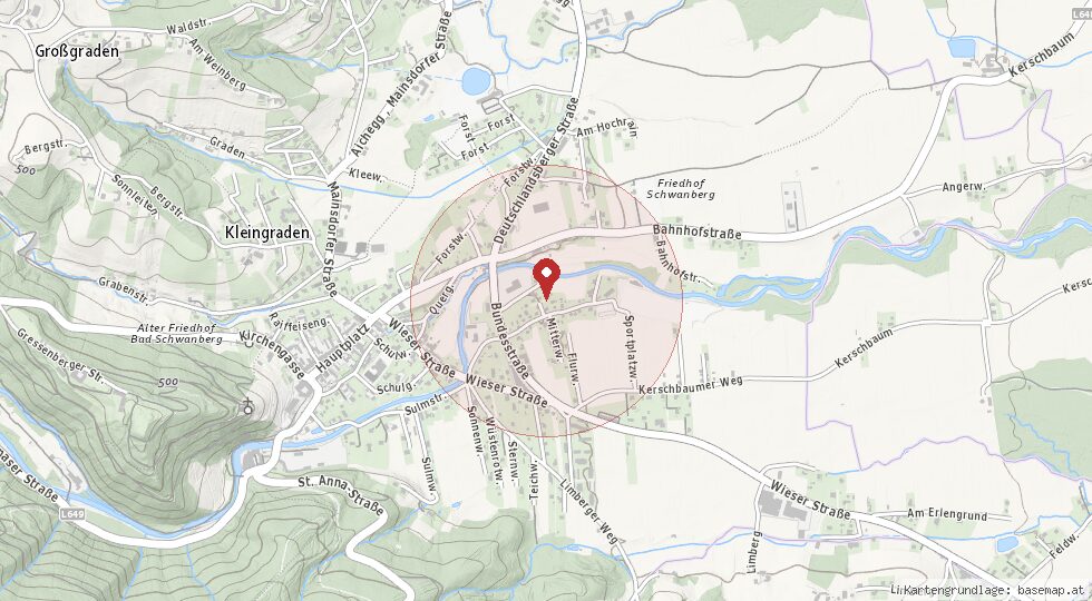 Lage 8541 Schwanberg – Umgebungskarte