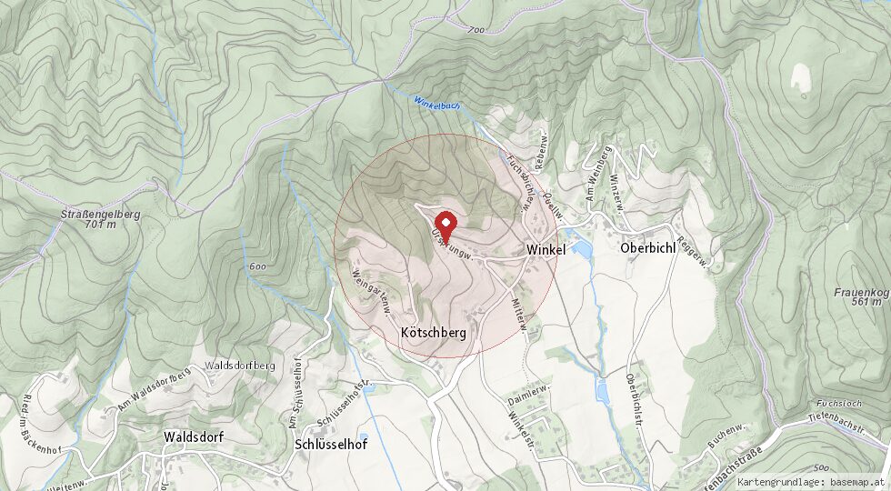 Lage 8051 Thal – Umgebungskarte