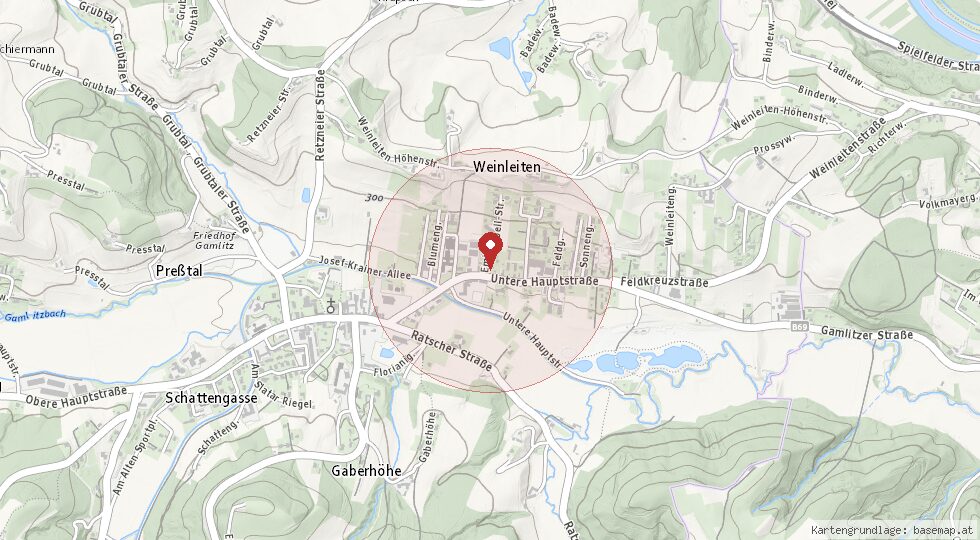 Lage 8462 Gamlitz – Umgebungskarte