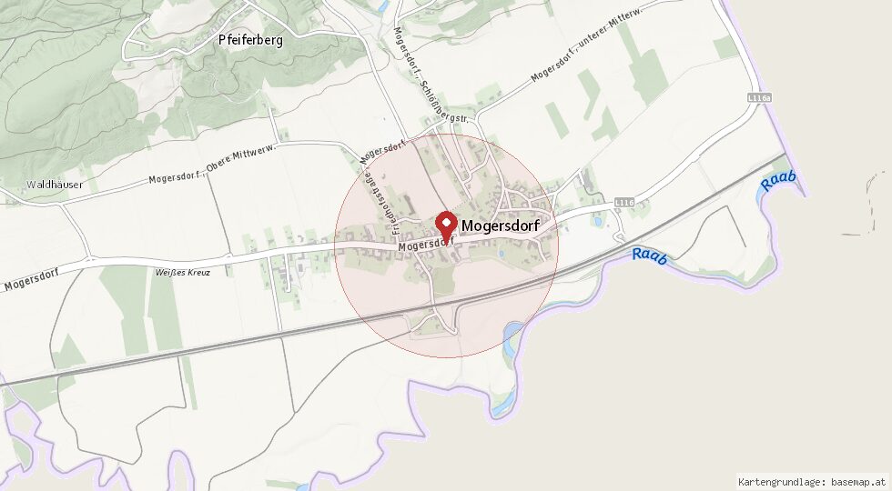 Lage 8382 Mogersdorf – Umgebungskarte