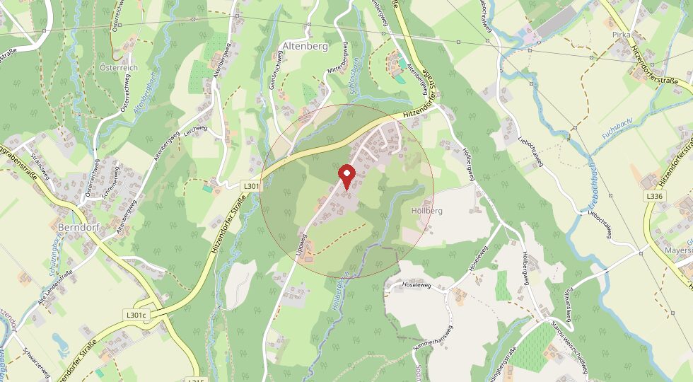 Lage Höllberg 7, 8151 Hitzendorf – Umgebungskarte