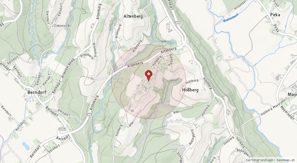 Lage Höllberg 7, 8151 Hitzendorf – Umgebungskarte
