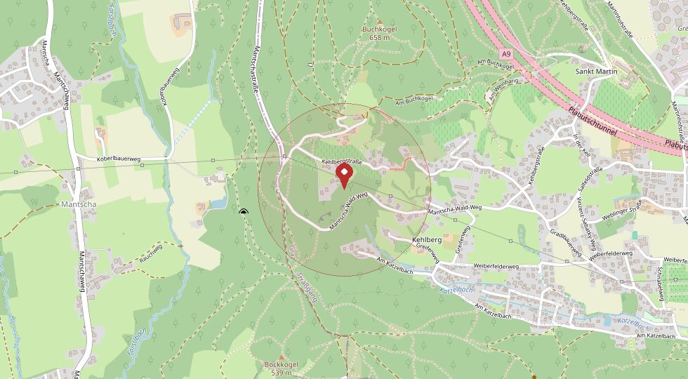 Lage 8051 Graz – Umgebungskarte