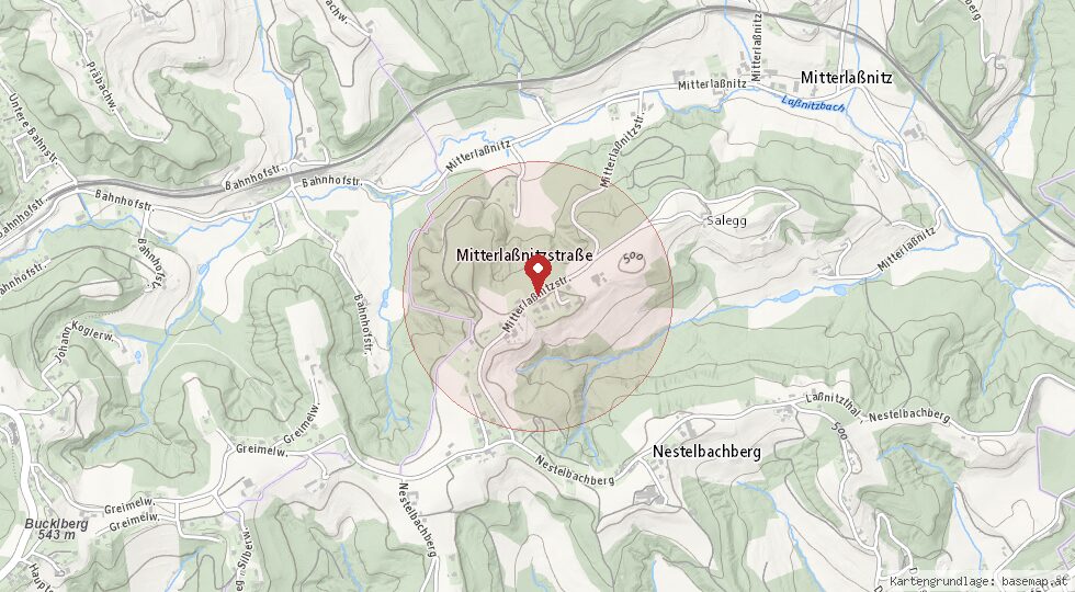 Lage 8302 Nestelbach bei Graz – Umgebungskarte