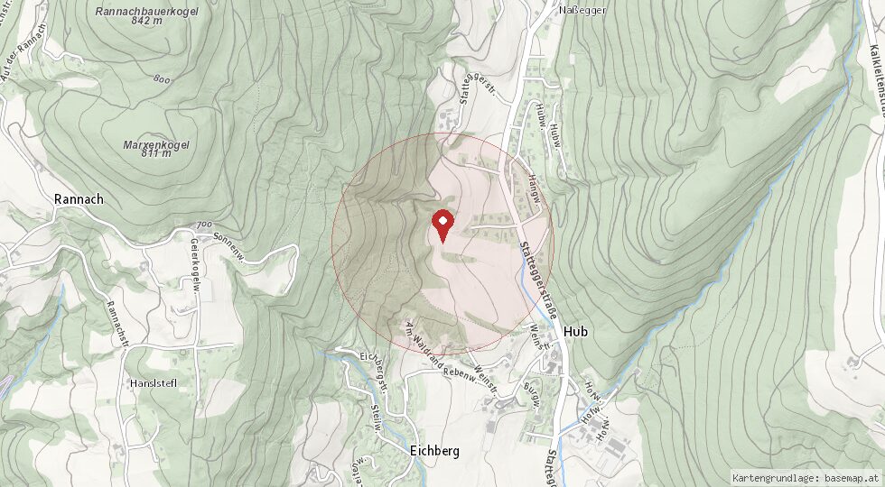 Lage 8046 Stattegg – Umgebungskarte