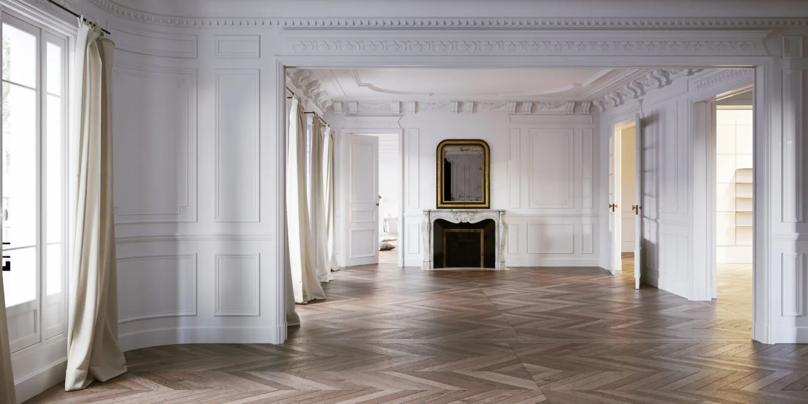 Gründerzeitliche Altbaufassade